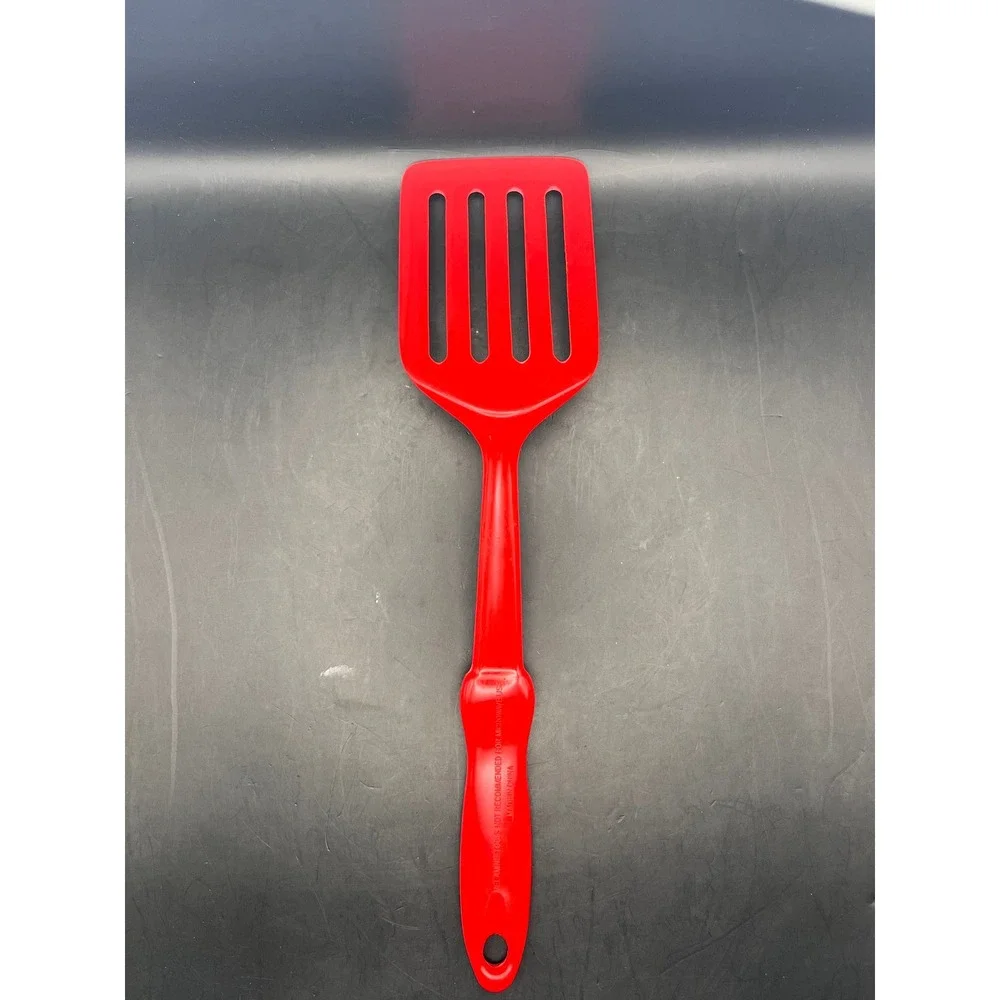 Vtg Retro‎ Red Melamine Spatula Flipper Turner Utensil Kitchenware 12.75
